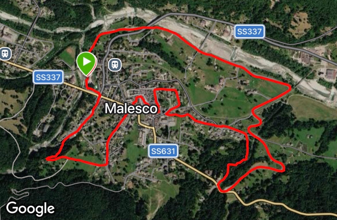 Percorso Giro lungo 6 km